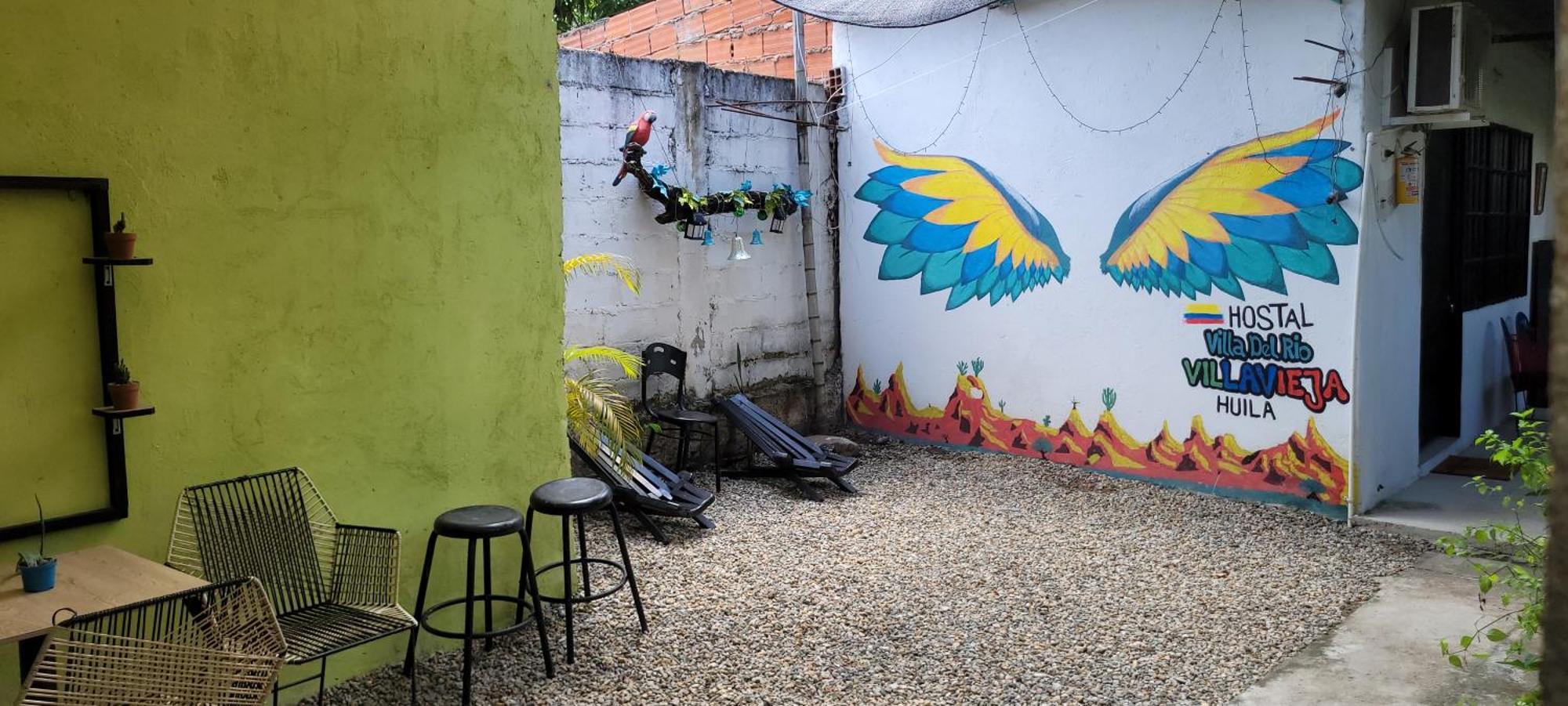 Hostal Villa Del Rio Las Brisas 비야비에하 외부 사진